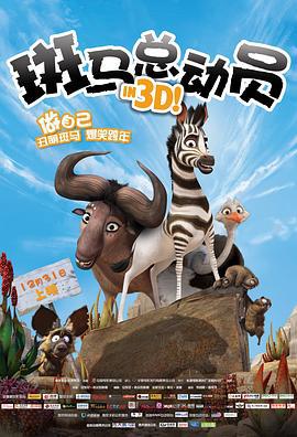 斑马总动员 Khumba (2013)海报