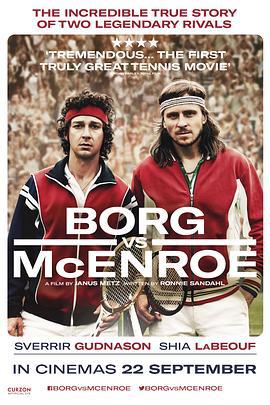 博格对战麦肯罗 Borg/McEnroe (2017)海报