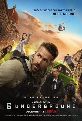 鬼影特攻：以暴制暴 6 Underground (2019)海报