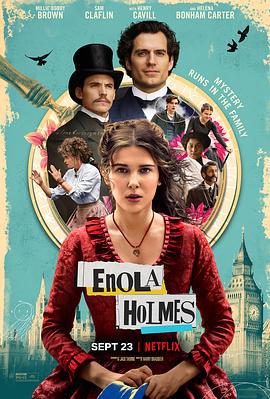 福尔摩斯小姐：失踪的侯爵 Enola Holmes (2020)海报