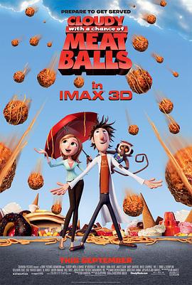 天降美食 Cloudy with a Chance of Meatballs (2009)海报